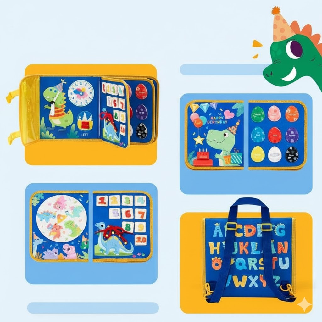 Montessori Play & Learn Pack 17 IN 1