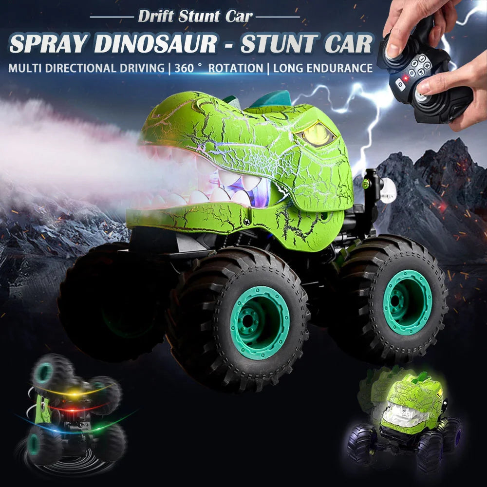 Jet Dino RC - Stunt Car with Steam Spray