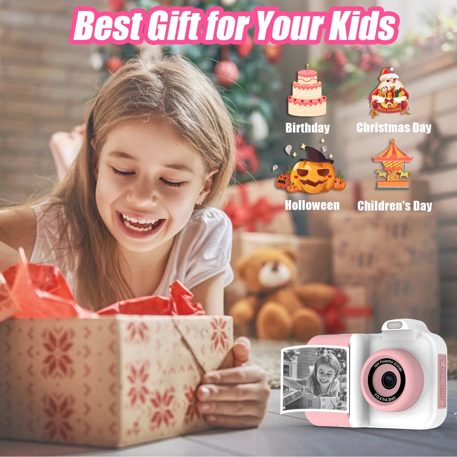 Kids' Thermal Print Camera