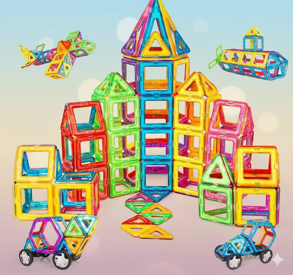 Brastoy Magnetic Building Toy DYI